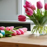 수공예 꽃다발 만들기 - **Prompt 1: The Art of Floral Arrangement**
"A close-up shot of skilled hands, wearing simple, m...